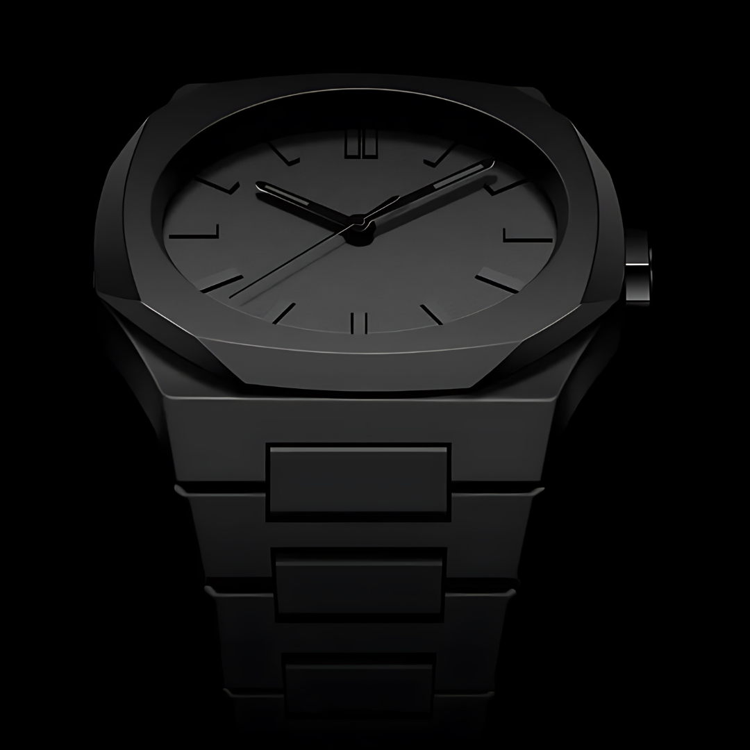 Phantom أسود – 41mm