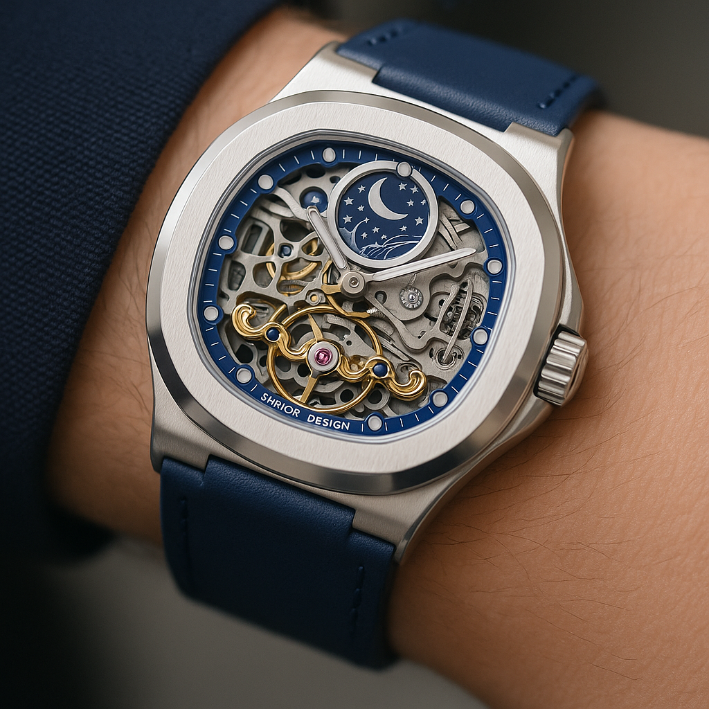 Mettz® | LUNAR: SILVER/BLUE