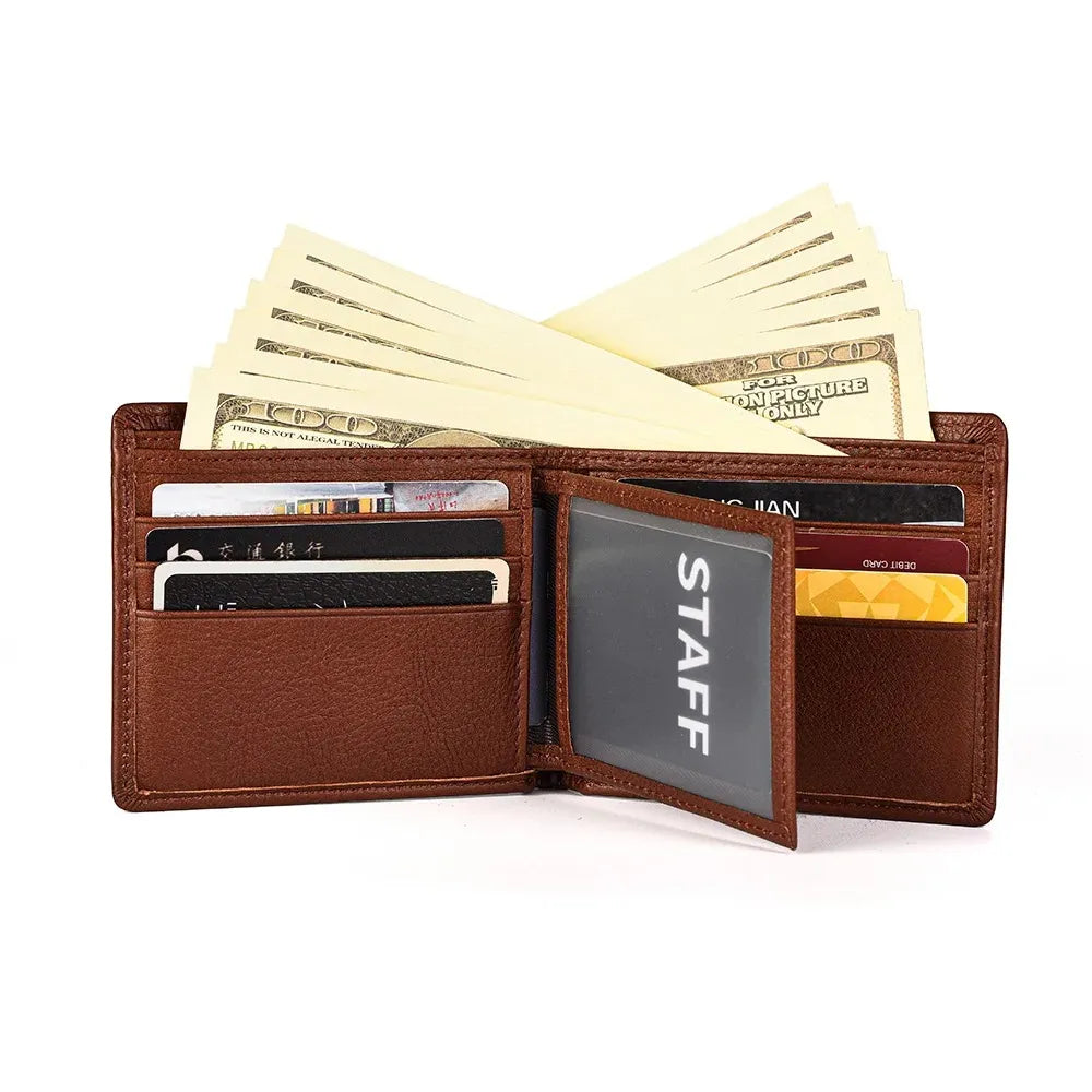 CLASSIC BIFOLD LEATHER WALLET